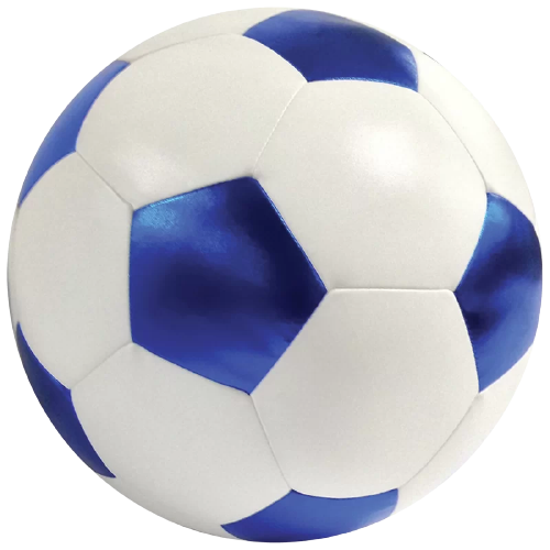 soccer ball blue